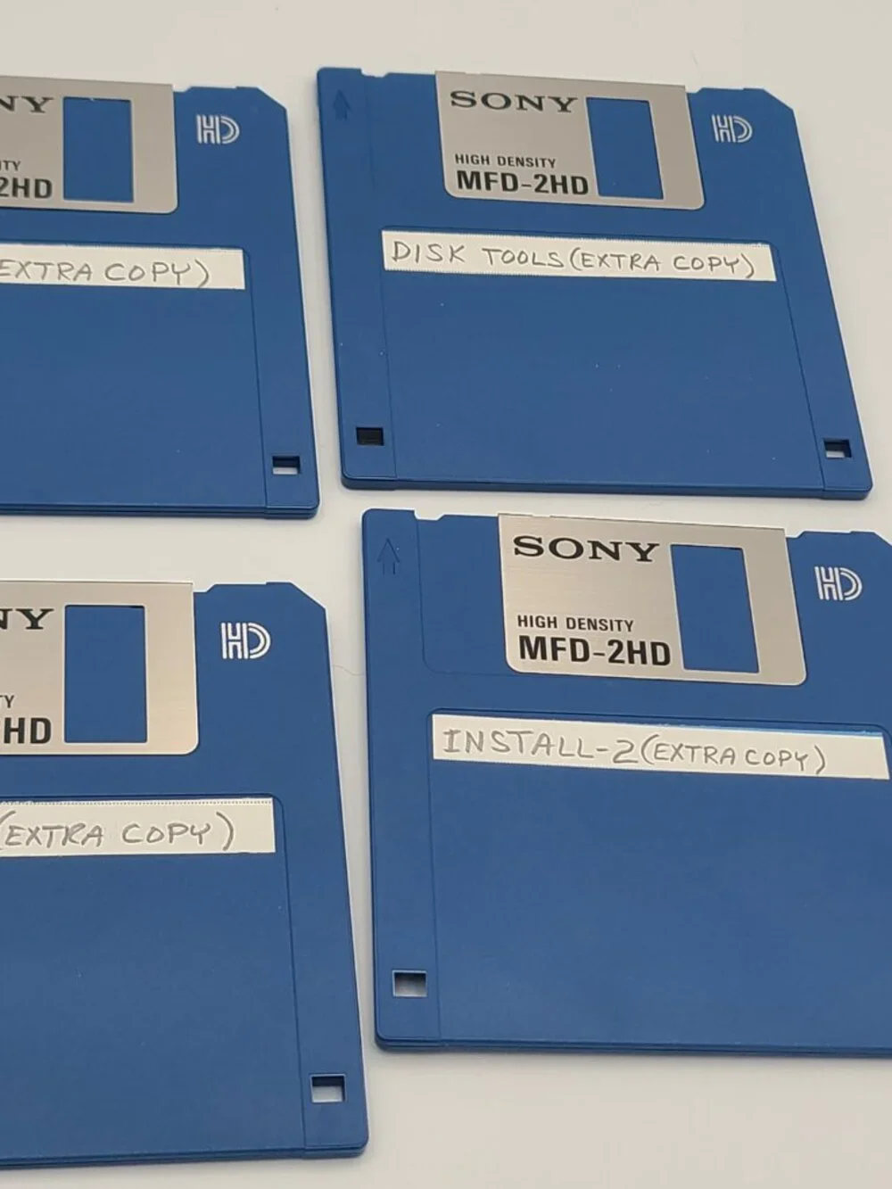 Lot of 22 Sony 3.5” Floppy Micro Floppydisk Double Sided 6 MFD-2HD 16 MFD-2DD